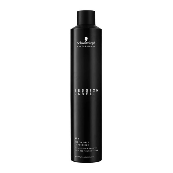 SCHWARZKOPF Session Label N° 2 The Flexible Dry Light Hold Hairspray 500ml