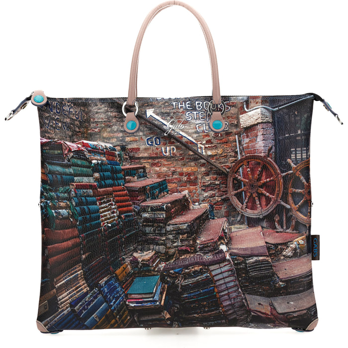 Borsa tracolla Donna GABS Multicolore G3 PLUS L LIBRI VENEZIA ZAINOS0521