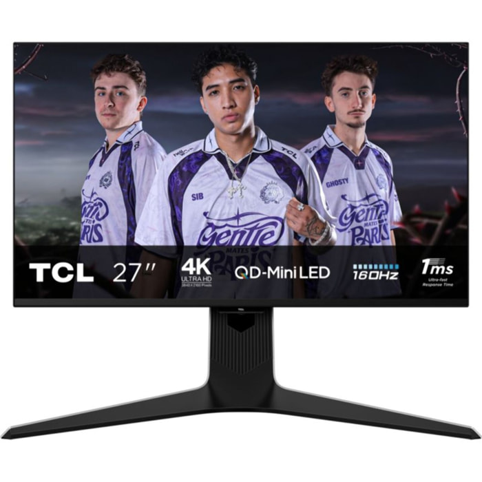 Ecran PC Gamer TCL 27R83U 27" 4K 160Hz VA MiniLED HDR 1400 HDMI 2.1 AMD FreeSync