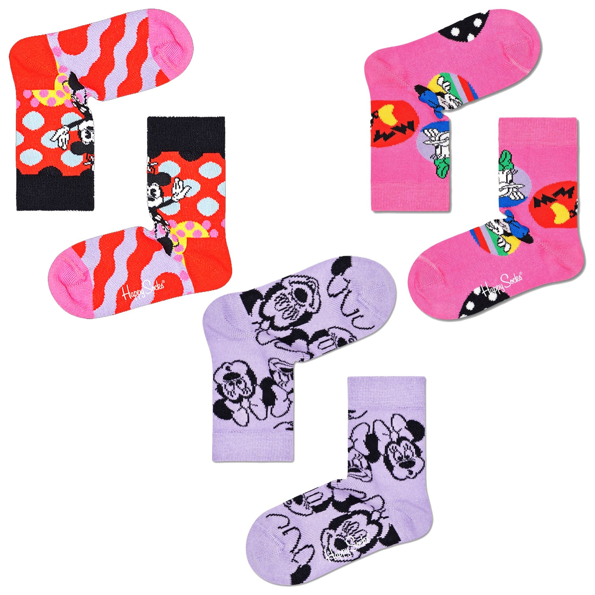 Set 3 pares calcetines kids disney minnie