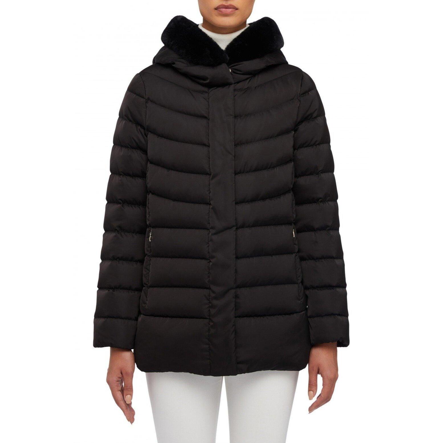 Abrigos Mujer de la marca GEOX  modelo W CHLOO NEGRO