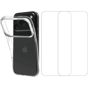 Pack ESSENTIELB iPhone 17 Pro Max coque + VT X2