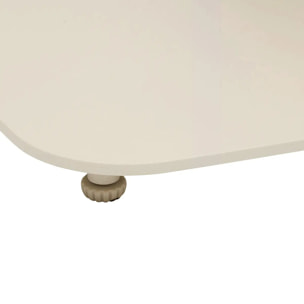 Table de jardin 2 places Alegoria 70x70cm argile