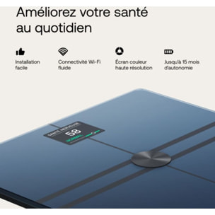 Pèse personne connecté WITHINGS Body Comp Noir