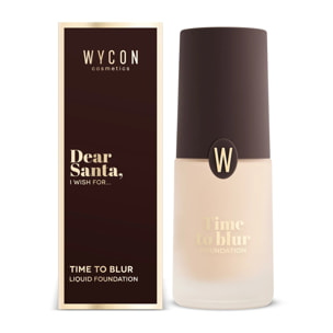TIME TO BLUR Fondotinta liquido effetto pelle levigata