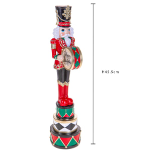 Schiaccianoci con tamburo - Pezzi 1 - ROSSO - Bianchi Dino SpA