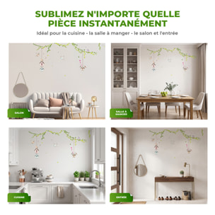 Stickers Muraux décoration adhésifs Petits Oiseaux