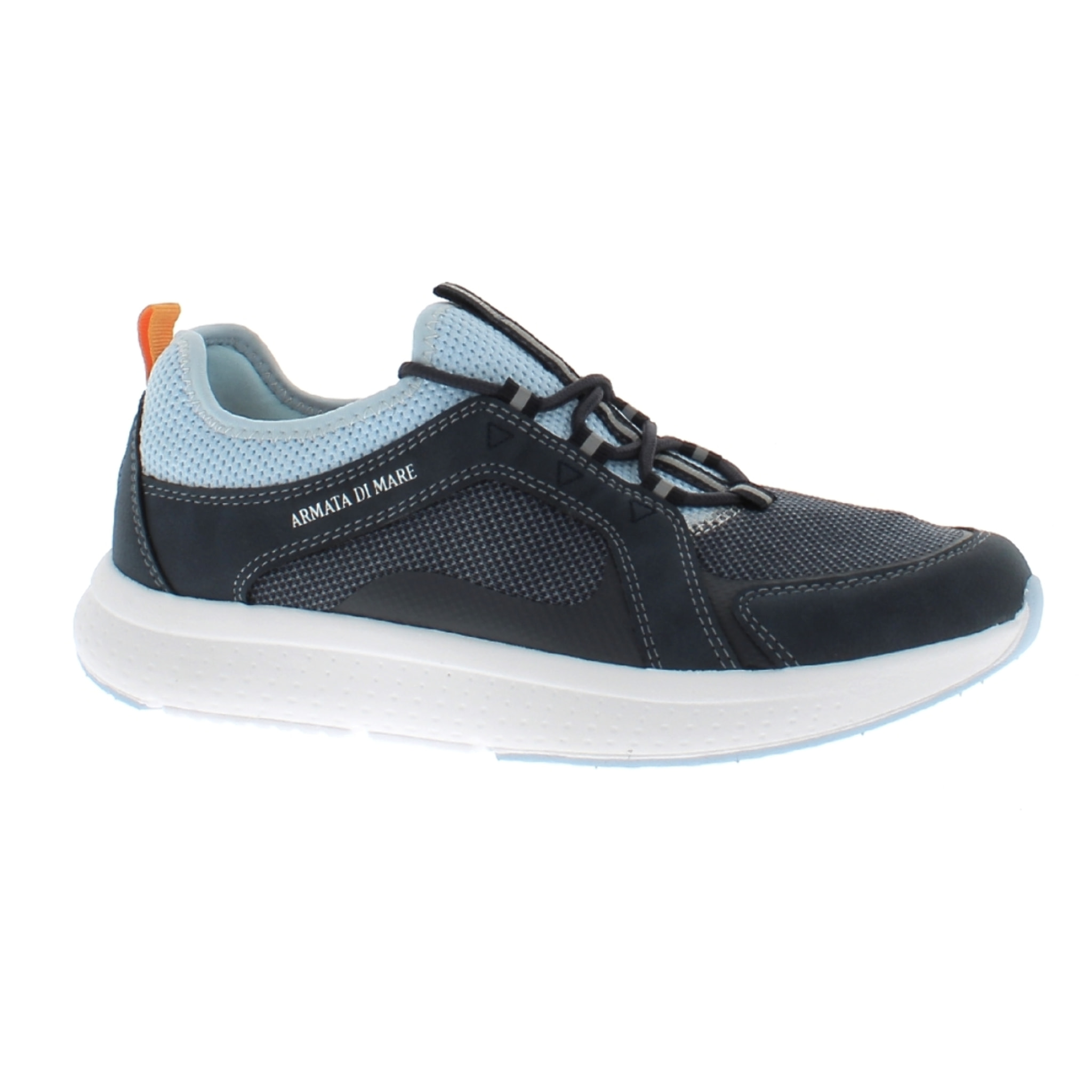 Armata di Mare Scarpe Uomo Sneakers Casual con Soletta Rimovibile in Memory Foam AMU S24L503 Navy Blue