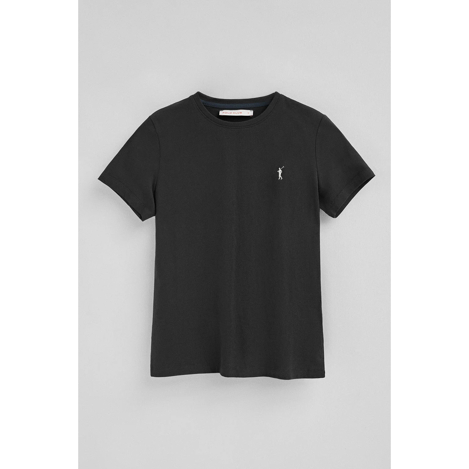 Pack donna con due magliette in bianco e nero a maniche corte con ricamo Rigby Go