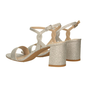 Sandali Donna Tata Italia Argentato