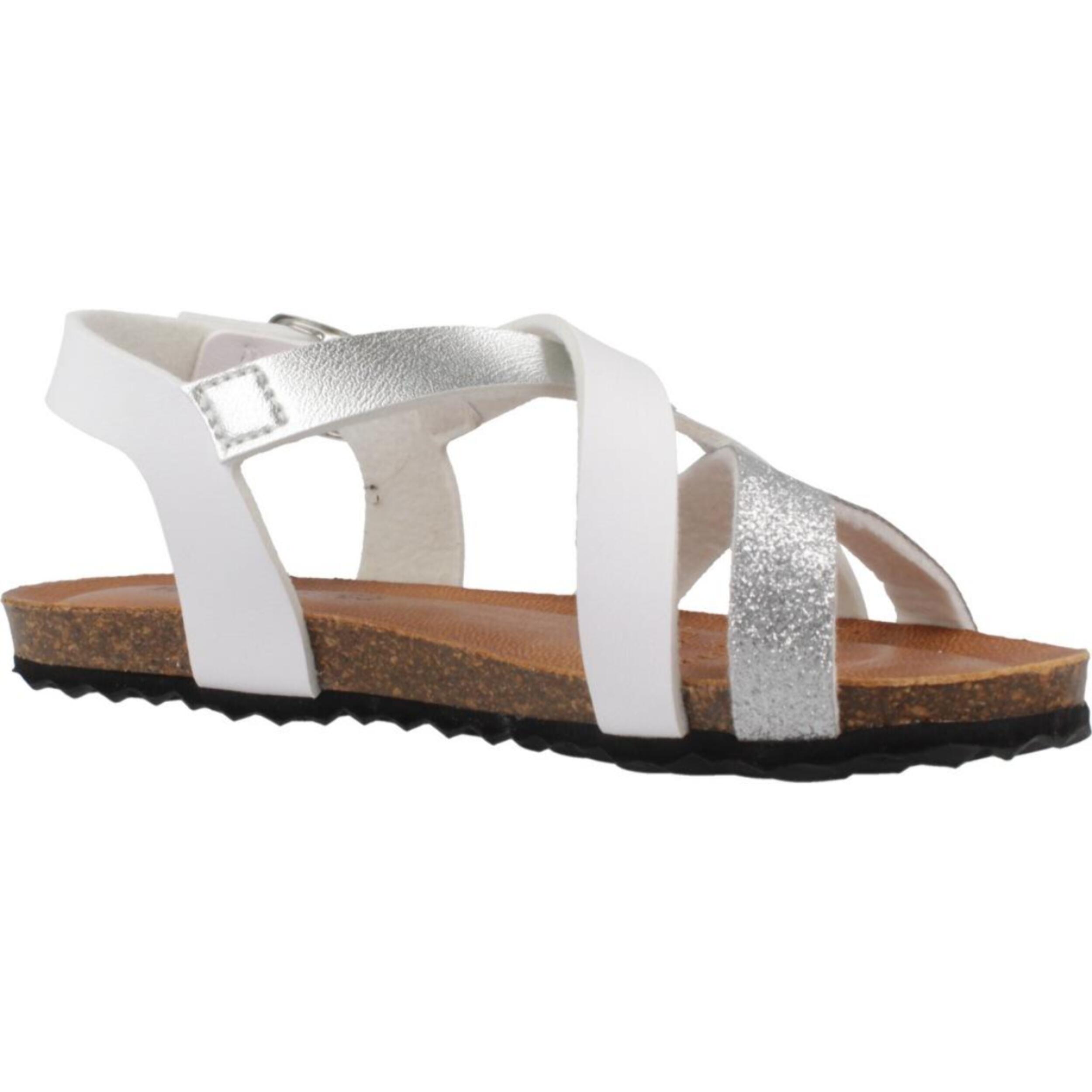 Sandalias Niña de la marca GEOX  modelo J SANDAL CHILENE GIR BLANCO
