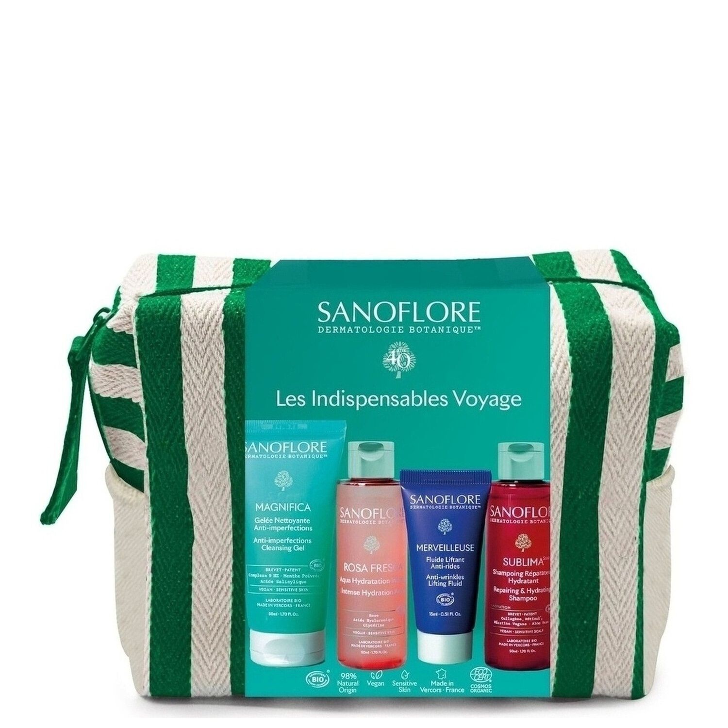 Les Indispensables Voyage - Coffret Gelée Nettoyante Magnifica 50 ml + 3 Produits