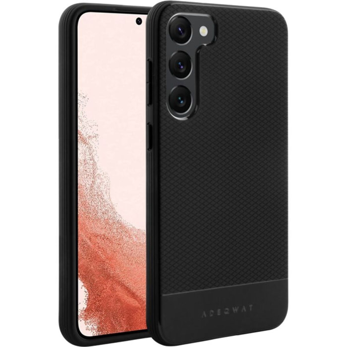 Coque ADEQWAT Samsung S23+ Souple - Noir
