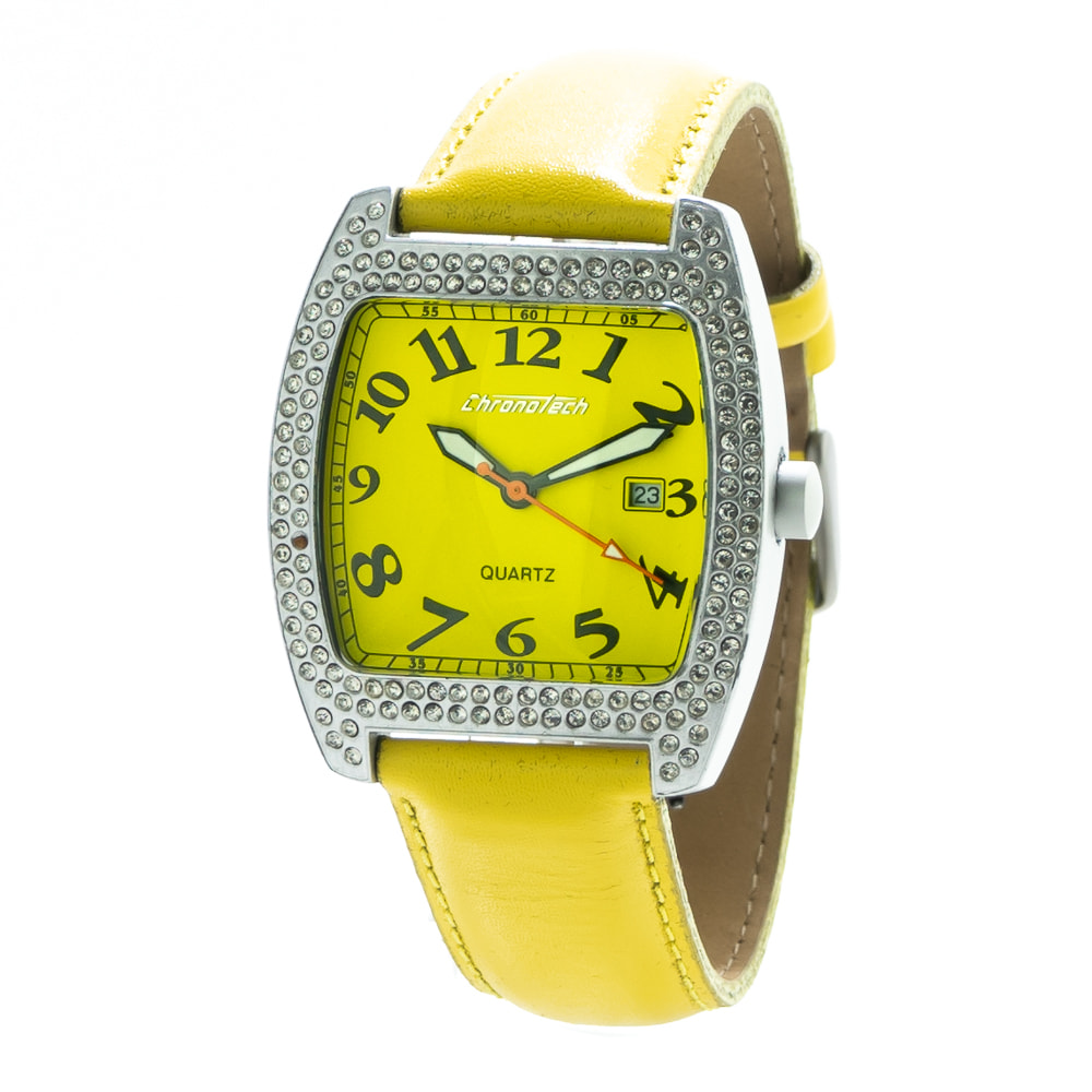 Reloj Chronotech CT7435-05 Mujer Analogico Cuarzo con Correa de Piel