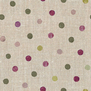 Nappe enduite 0119-19 - 100% coton - traitement antitaches - Multicolore