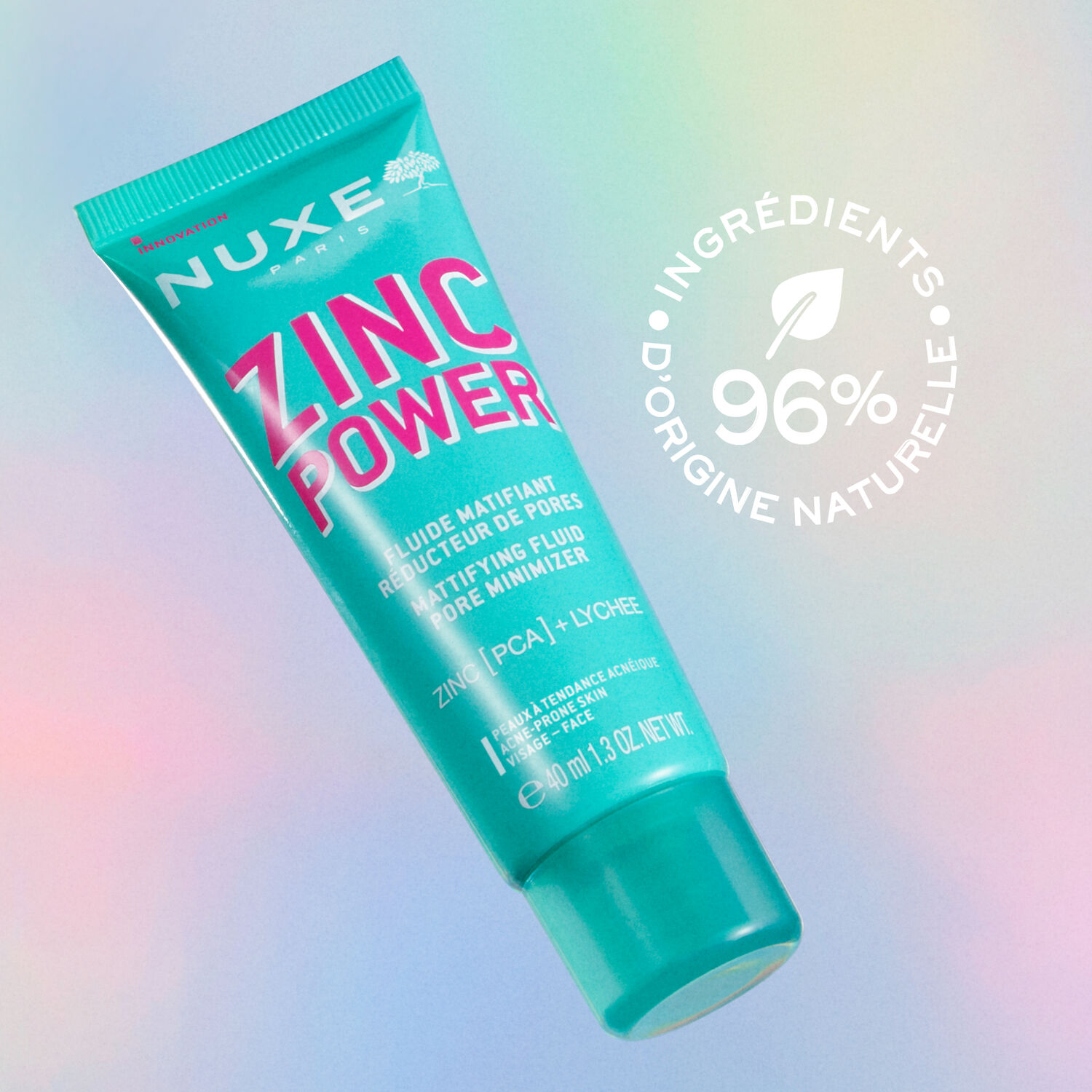 Zinc Power - Fluide Matifiant Réducteur de Pores 40 ml