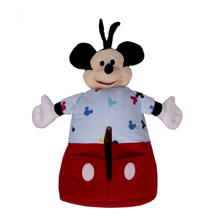 Cuscino Portapigiama Peluche Mickey Mouse Peluche 3d Lui Ellepi Multicolor