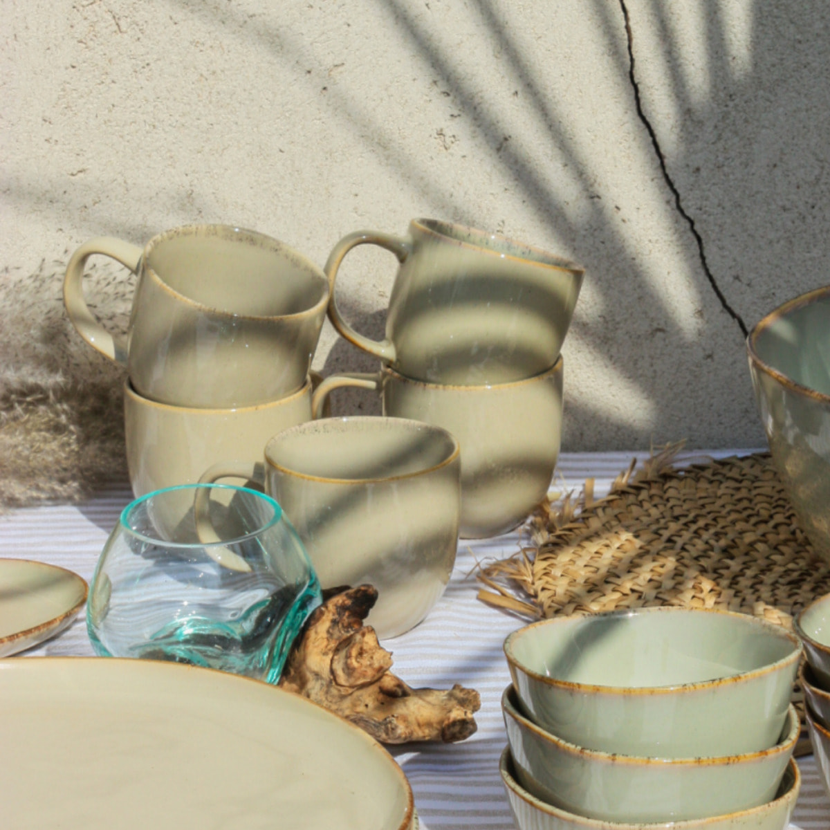 Lot de 6 mugs, DUNE