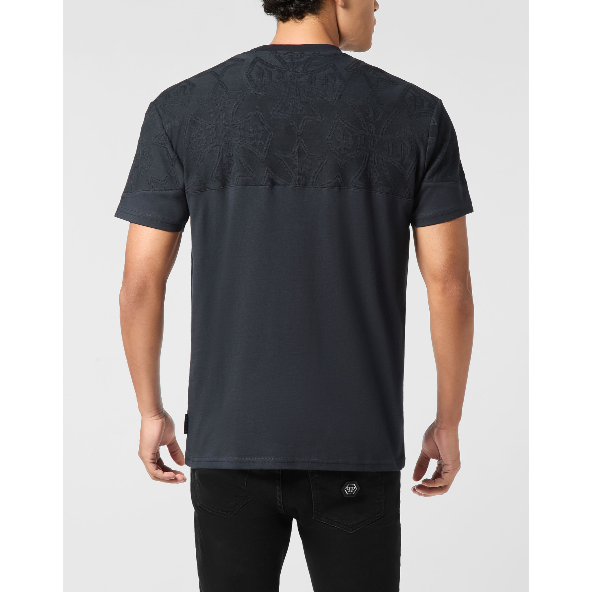 PHILIPP PLEIN Camiseta Cuello Redondo Ss CREST