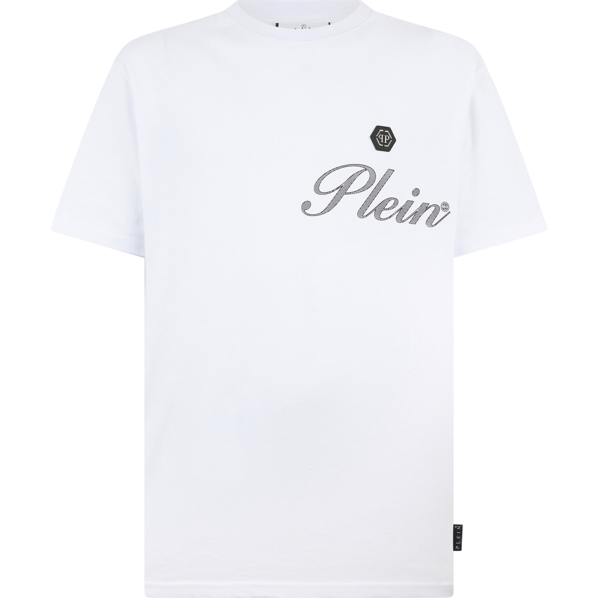 PHILIPP PLEIN Round Neck T-Shirt Signature