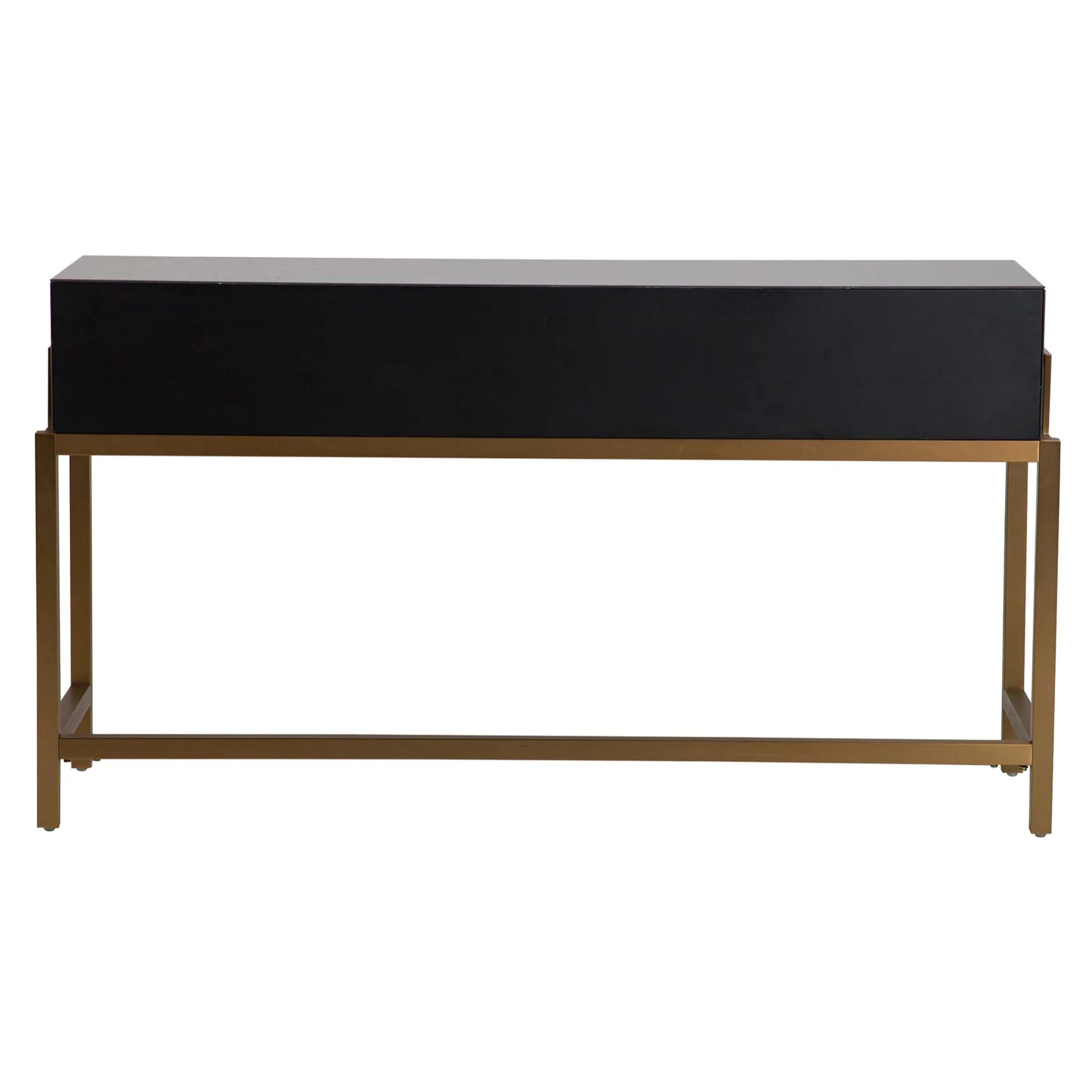 Consola Espejo Acero Inoxidable Prestine 140x42x73 Cm