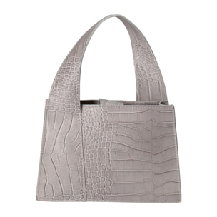 Borsa a mano da donna In Vera pelle Made in Italy 21x14x8 cm