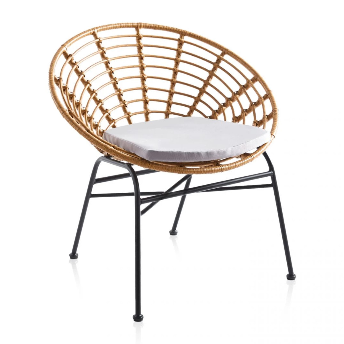 Pack 4 sillones Talma Rattan