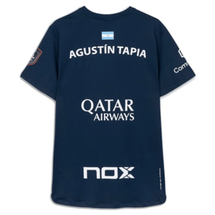 Camiseta Sponsors AT10 Azul Oscuro de Agustín Tapia 2026