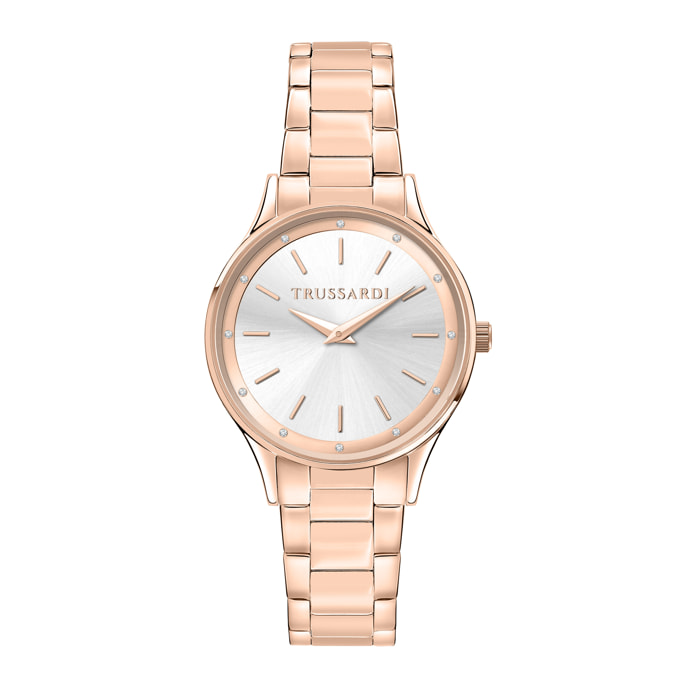 Reloj Trussardi R2453152510 Mujer Analogico Cuarzo con Correa de Metal