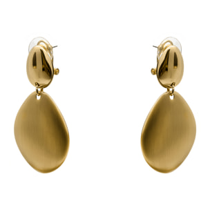 Pendientes Biona acabado oro amarillo 18k