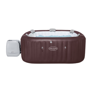 Bestway Spa gonflable carré Lay-Z-Spa Maldives HydroJet Pro avec WiFi 5-7 personnes