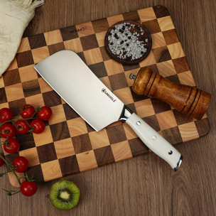 Couperet blanc 31cm - "Elégance"