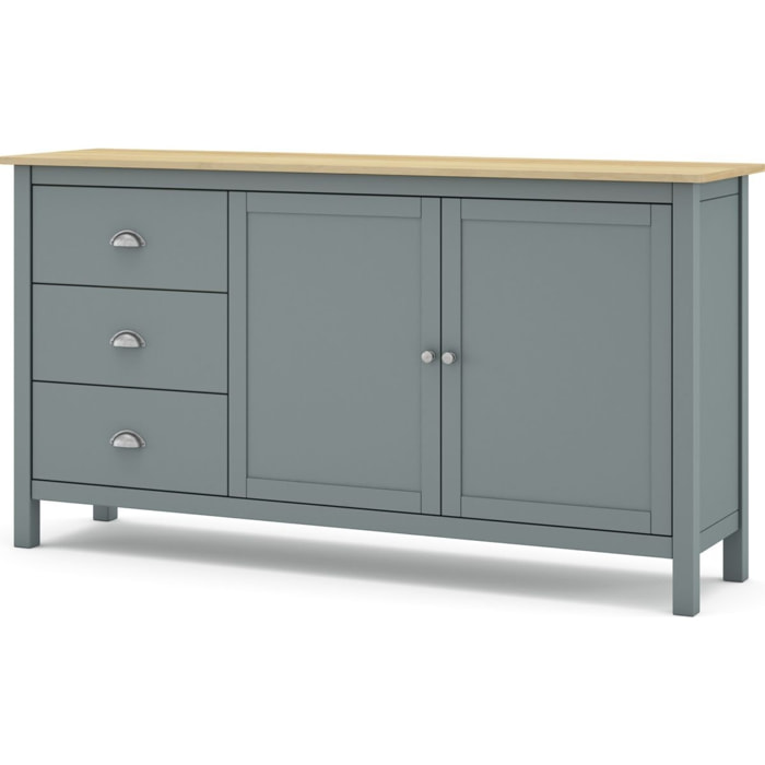 Buffet 2 portes et 3 tiroirs - MACHA