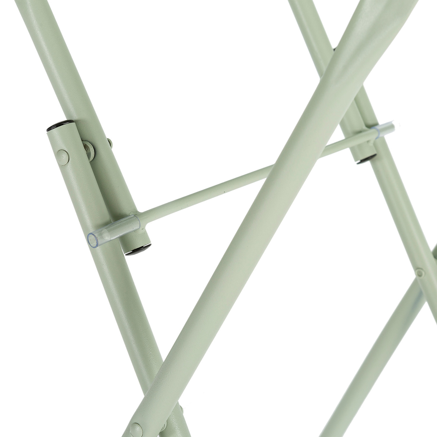 Mesa de Jardín Plegable Perla de Metal en Verde