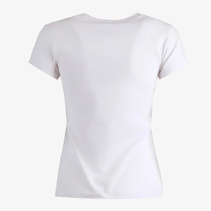T-shirt Esercito a maniche corte bianca donna