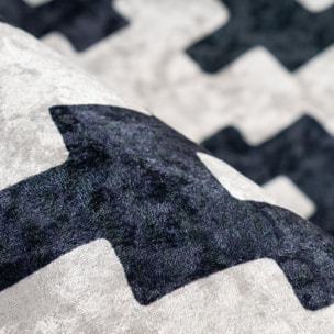 Tapis salon et chambre tissé motif scandinave SEGE