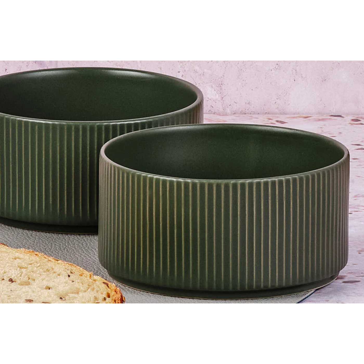 Bol SCANDI Ø12cm - 4 pièces - Olive