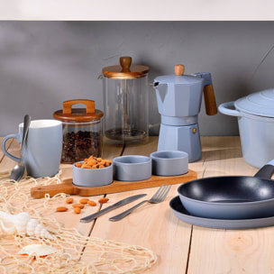 Cafetera de émbolo san ignacio de vidrio borosilicato ø15,8x10x18,8cm