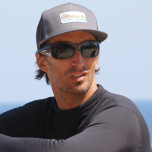 Gafas de deportes acuáticos OCEAN MENTAWAY - Negro brillante / Ahumada