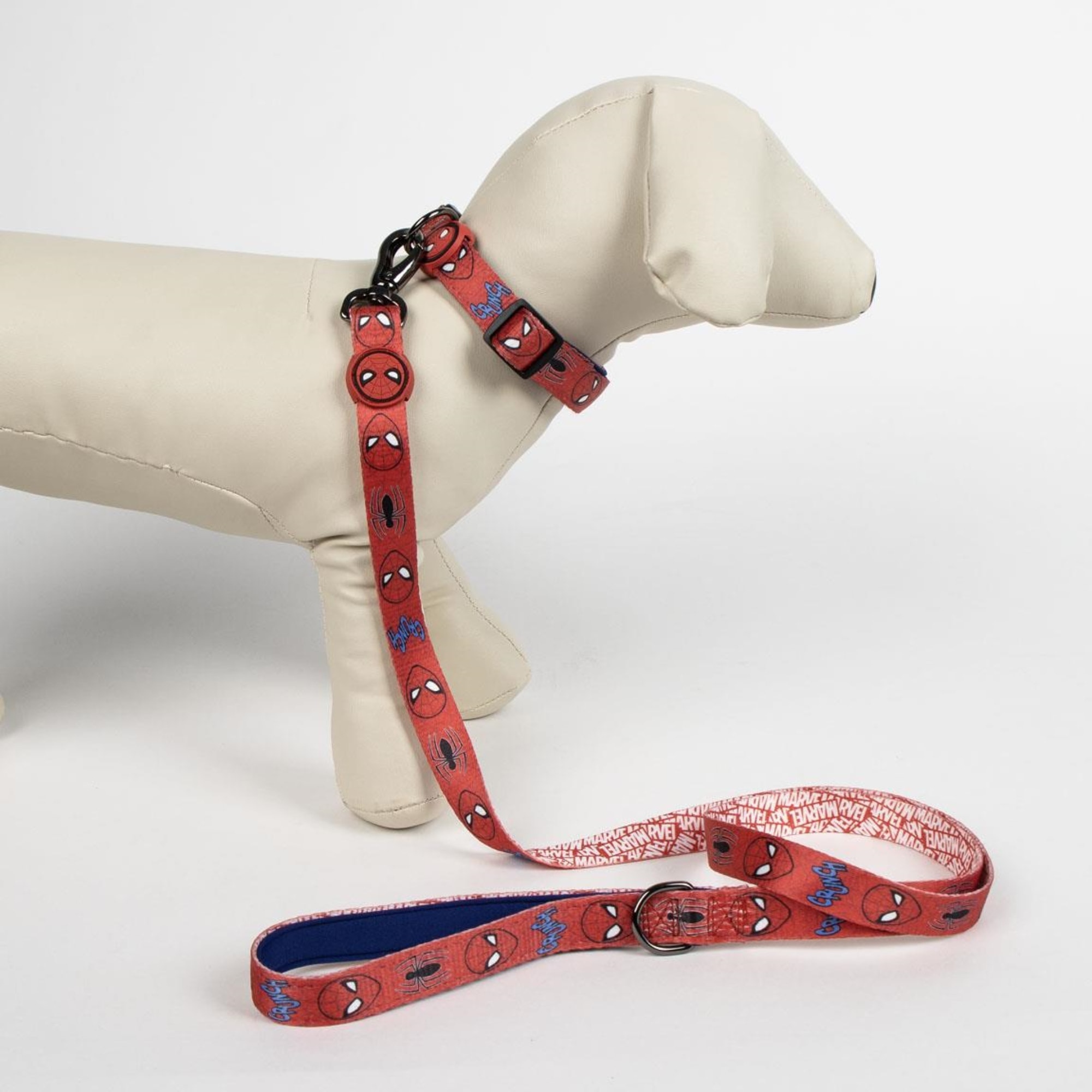 Correa para perros m diseño spiderman