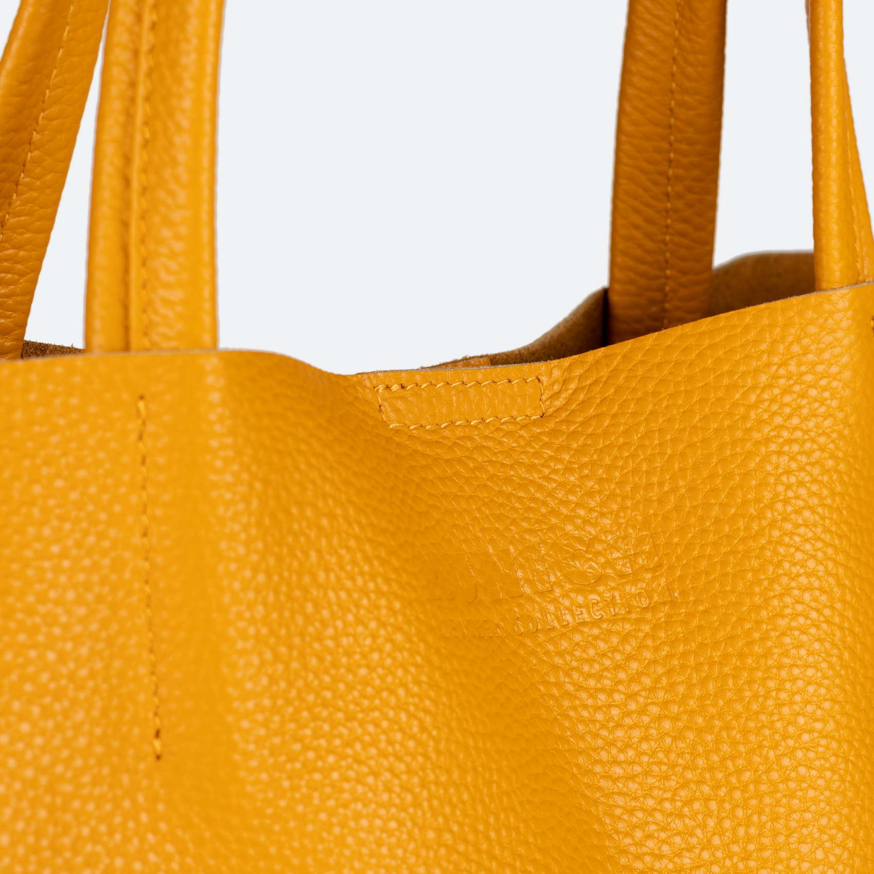 LOFT WOMAN SHOPPER MOUTARD