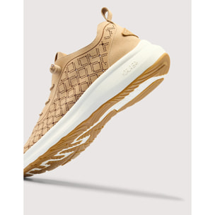 Sneaker Troquelado Camel - Sunny