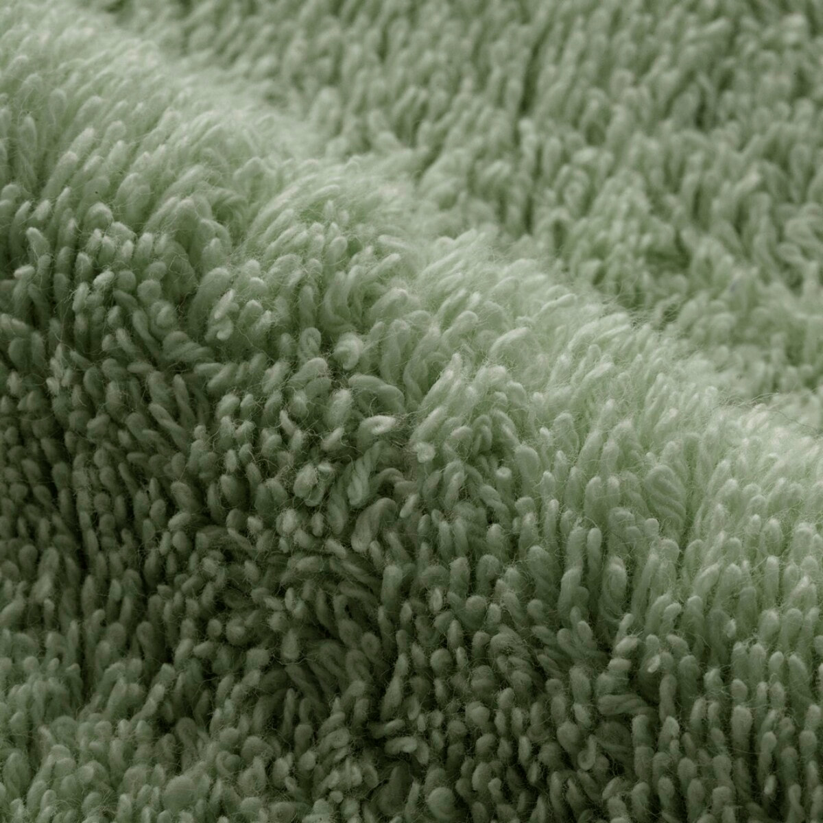 Set 2 toallas ducha + 2 toallas lavabo musgo-blanco premium