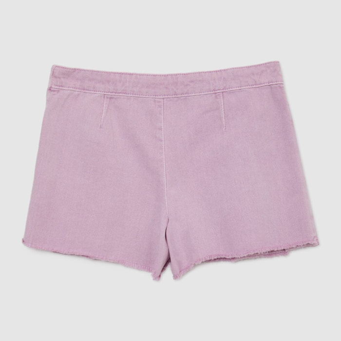 Gonna pantalone tinta unita