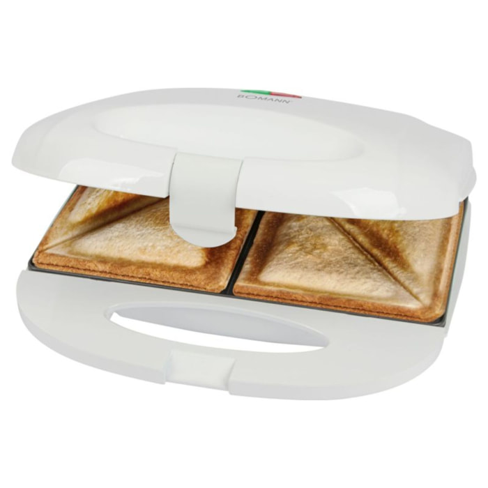 Appareil à Sandwich Croque-monsieur Blanc Bomann ST6073CB-Blanc