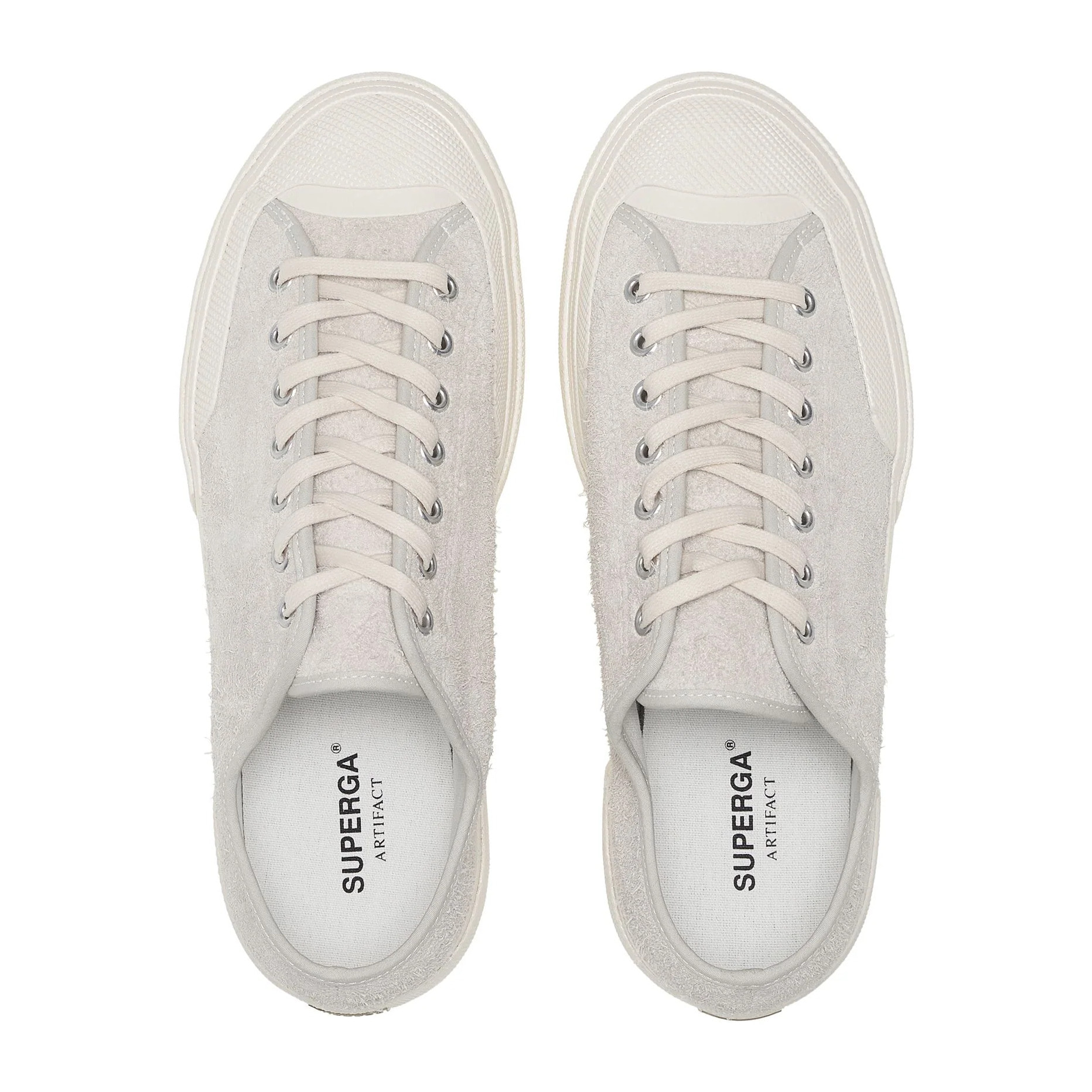 Superga - Unisex Blanco - 2432 Works Hairy Suede