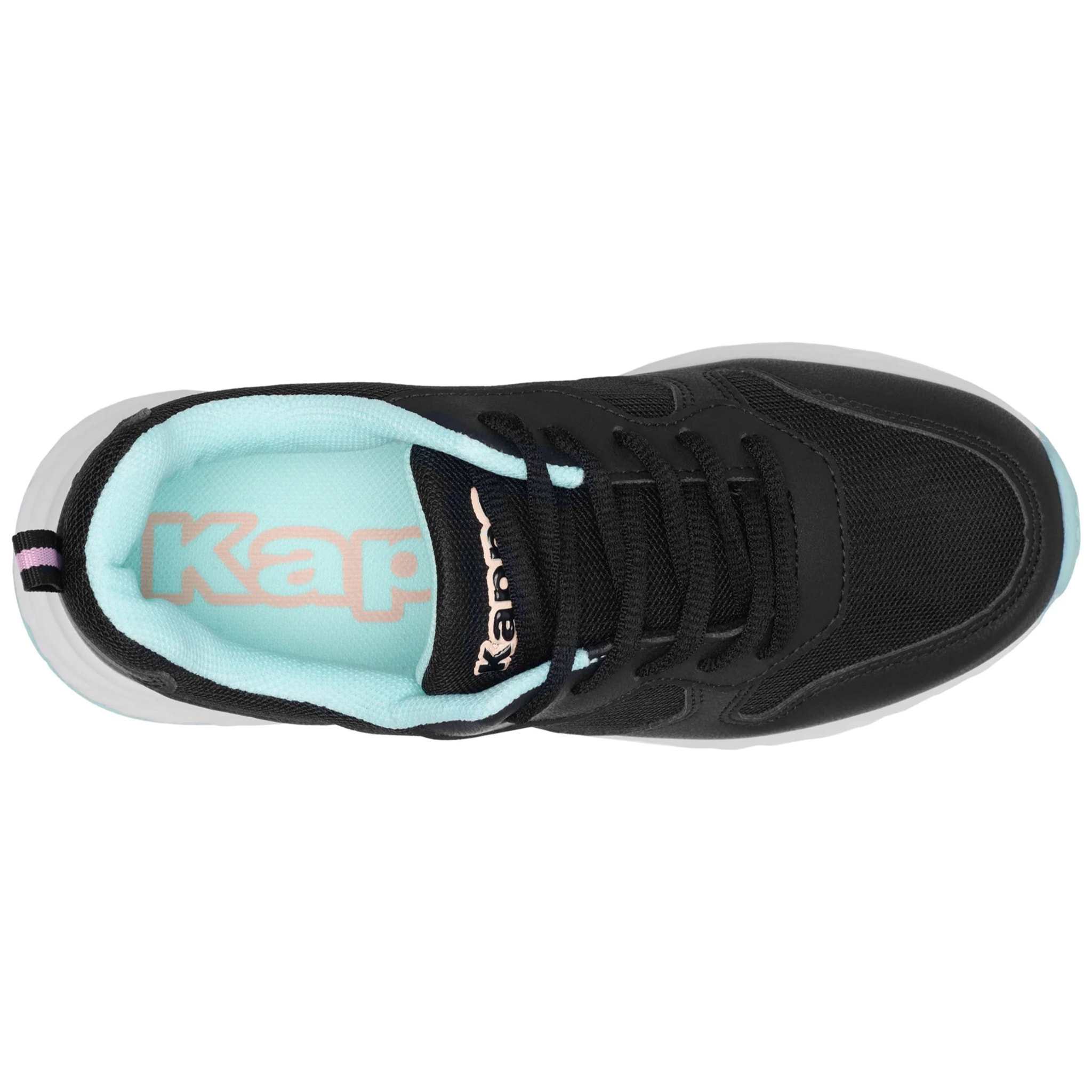 Kappa - Sneakers Bambino/a Nero - Logo Delvis Kid