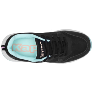 Kappa - Sneakers Bambino/a Nero - Logo Delvis Kid
