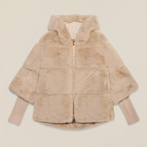 Oltre - Chaqueta con capucha - Beige