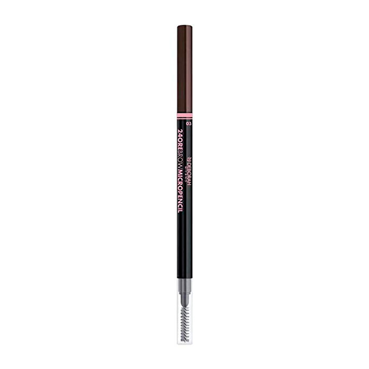 DEBORAH - Matita Sopracciglia 24 Ore Micropencil - Donna - 0.1 GR - 03 Dark Brown